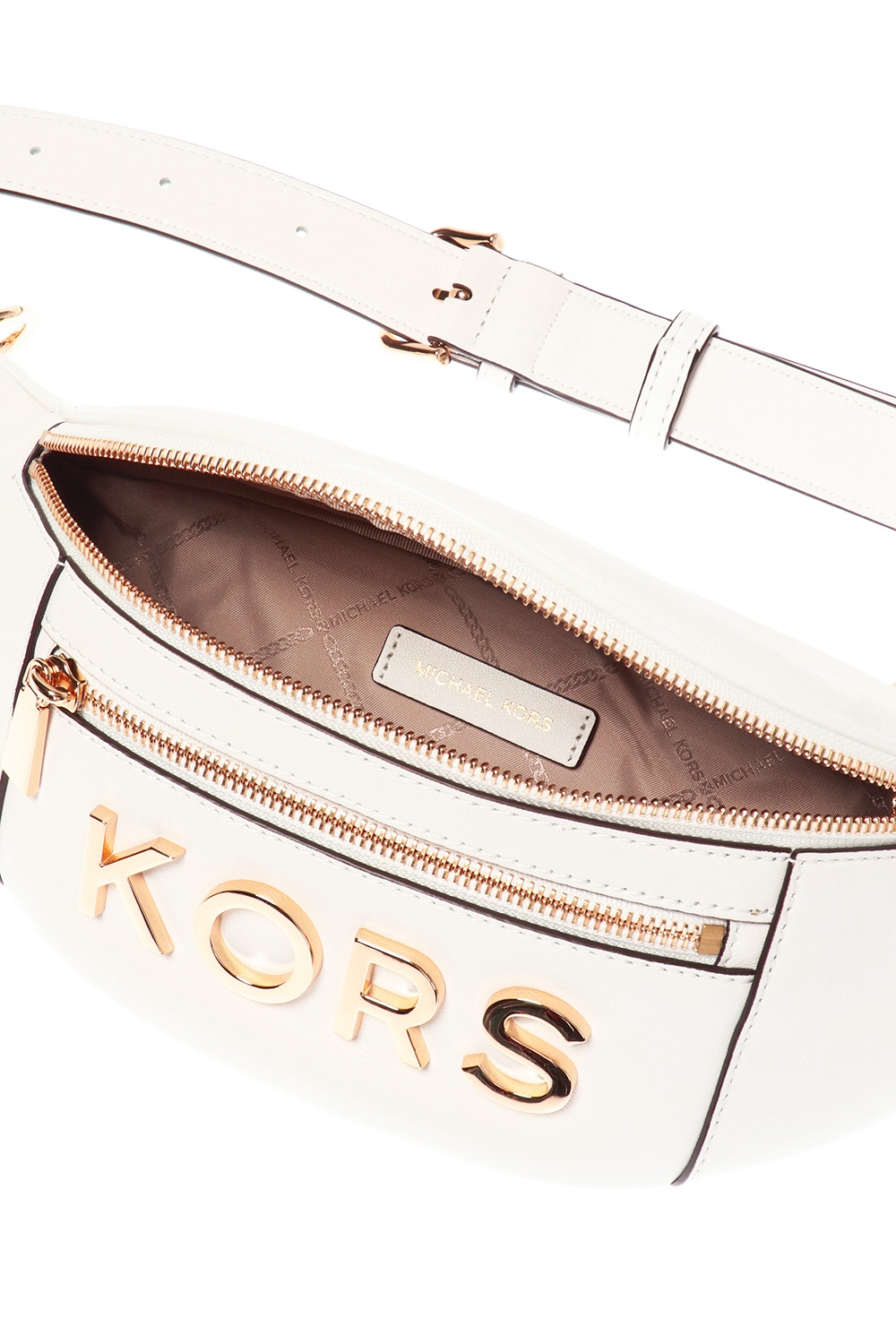 Michael kors logo online belt bag